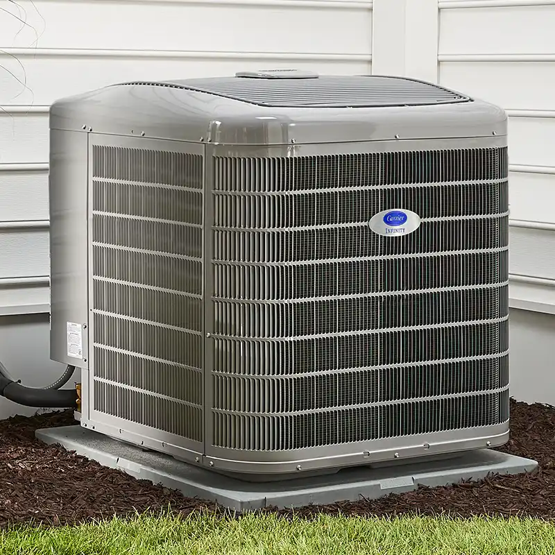 Carrier Infinity air conditioner condenser
