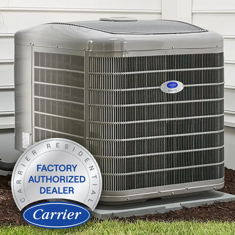 Carrier Infinity air conditioner condenser