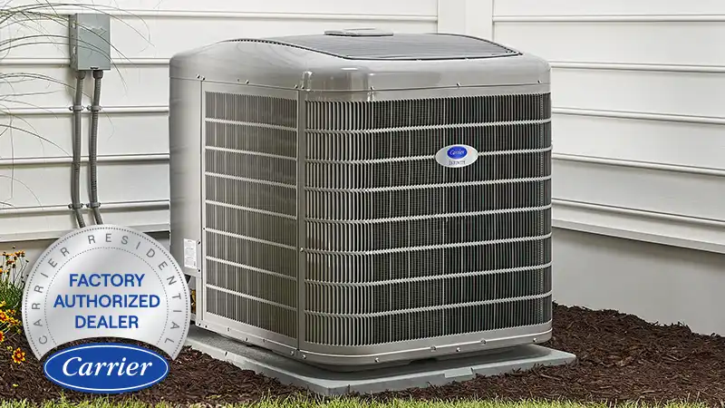 Carrier Infinity air conditioner condenser
