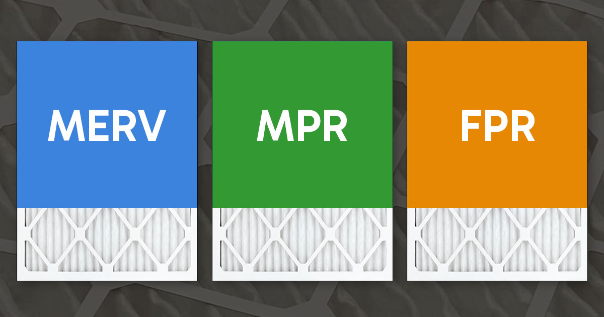 understanding air filter rating systems