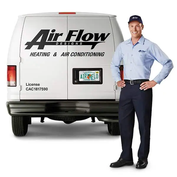 Air Flow Designs van with AC Tech