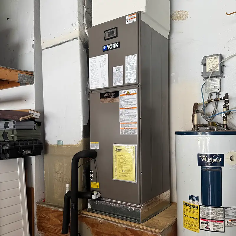 York air handler replacement in Orlando, Florida in July 2026.